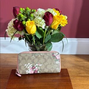 Coach Floral Wallet